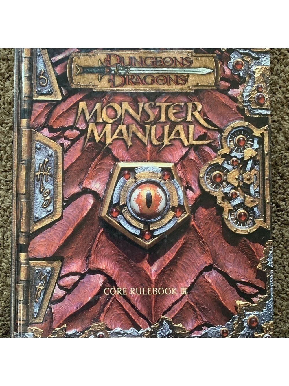 Dungeons and Dragon Monster Manual Core Rulebook III Hardbook